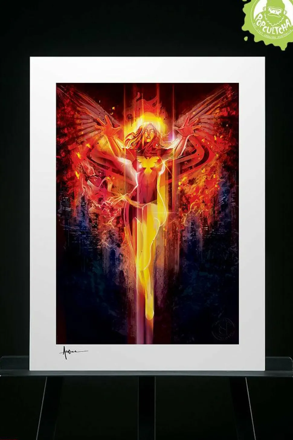 X-Men - Dark Phoenix Fine Art Print by Orlando Arocena