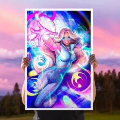 X-Men - Dazzler Fine Art Print by Lucas Werneck