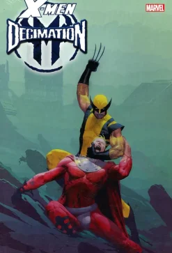 X-Men - Decimation Omnibus Hardcover Book (DM Direct Market Exclusive Variant Cover)