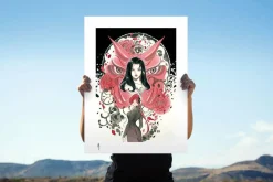 X-Men - Demon Days: Mariko & Black Widow Fine Art Print by Peach Momoko