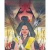 X-Men - Demon Days: Moonstar & Red Hulk Fine Art Print by Peach Momoko
