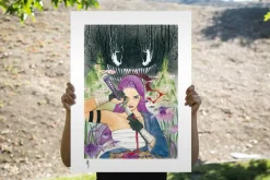X-Men - Demon Days: X-Men Psylocke Fine Art Print by Peach Momoko
