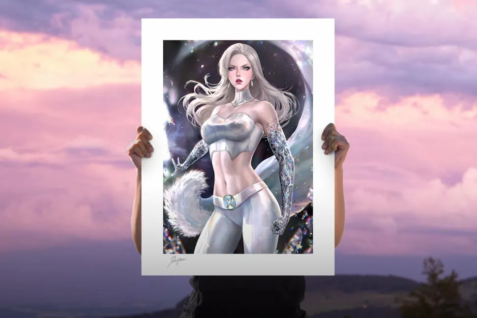 X-Men - Emma Frost Fine Art Print by Serafleur