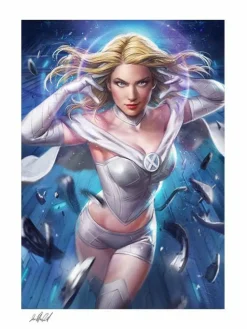 X-Men - Emma Frost Premium Art Print by Ian MacDonald