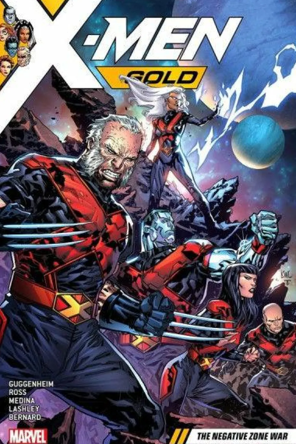 X-Men - Gold Volume 04 Negative War Zone Trade Paperback