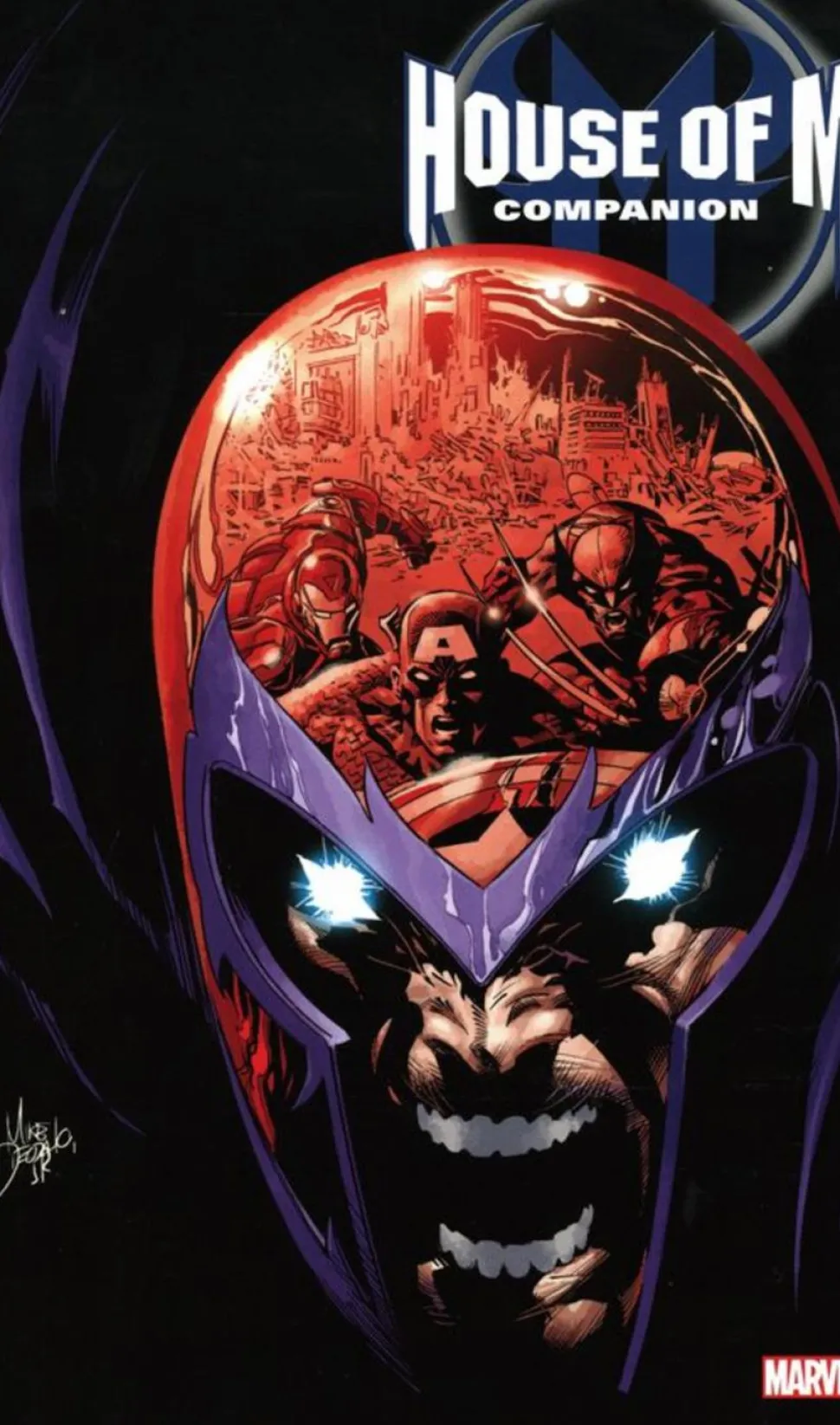 X-Men - House of M Companion Omnibus Hardcover Book (DM Variant Cover)