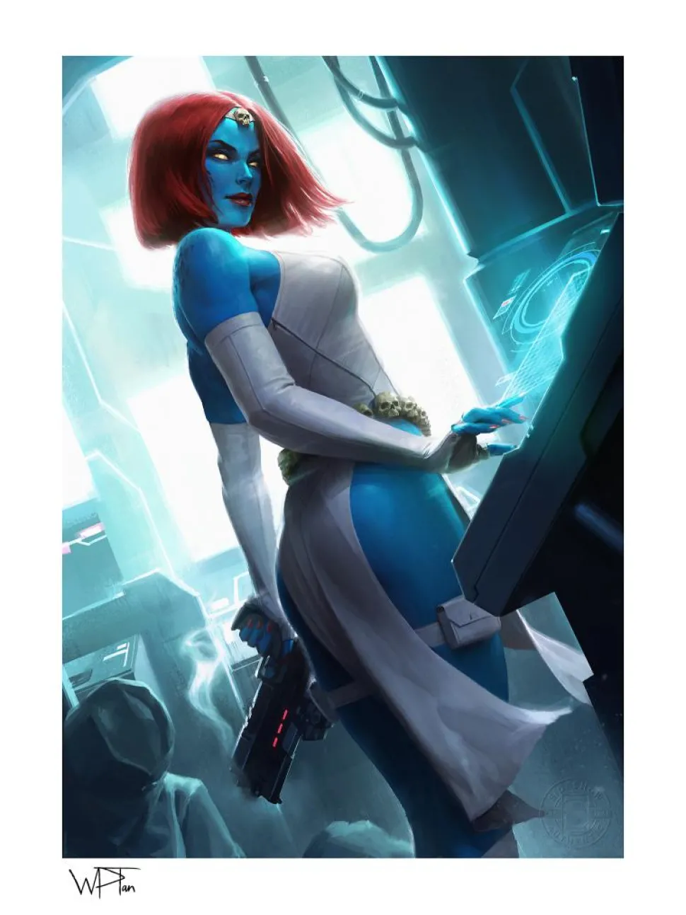 X-Men - Mystique Fine Art Print by Darren Tan
