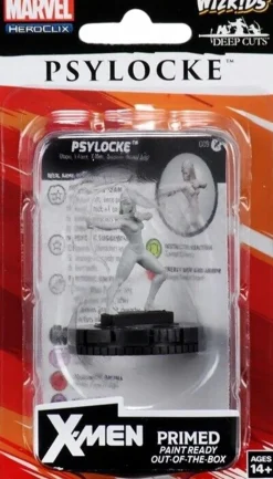 X-Men - Psylocke HeroClix Deep Cuts Unpainted Miniature Figure