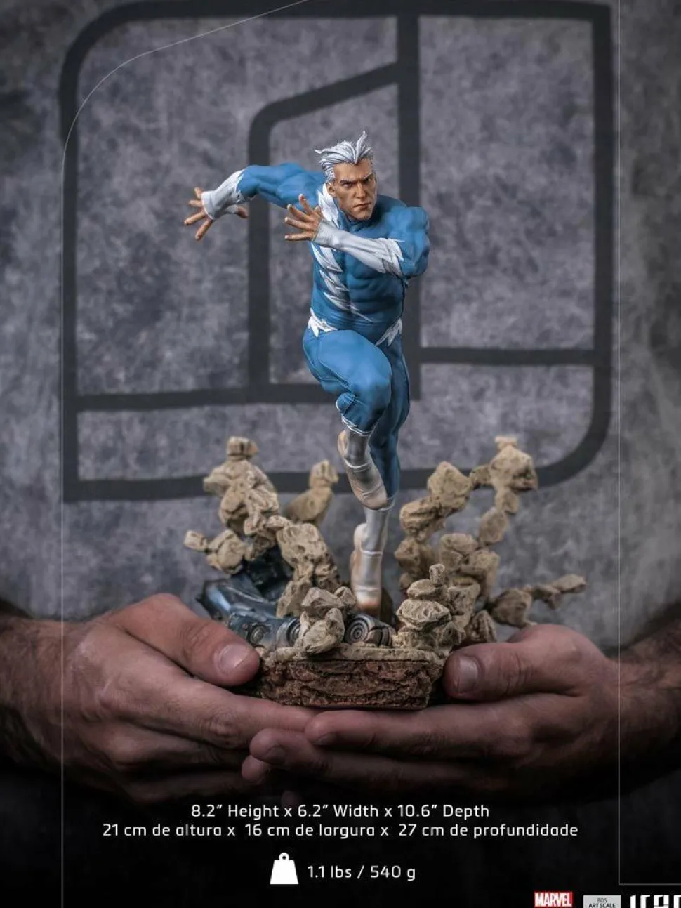 X-Men - Quicksilver 1/10th Scale Statue