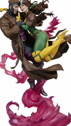 X-Men - Rogue & Gambit 18" Statue