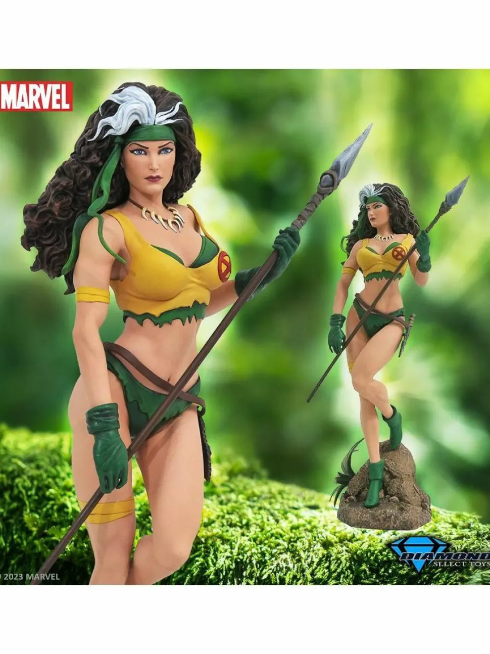 X-Men - Rogue (Savage Land) Marvel Gallery 9" PVC Diorama Statue