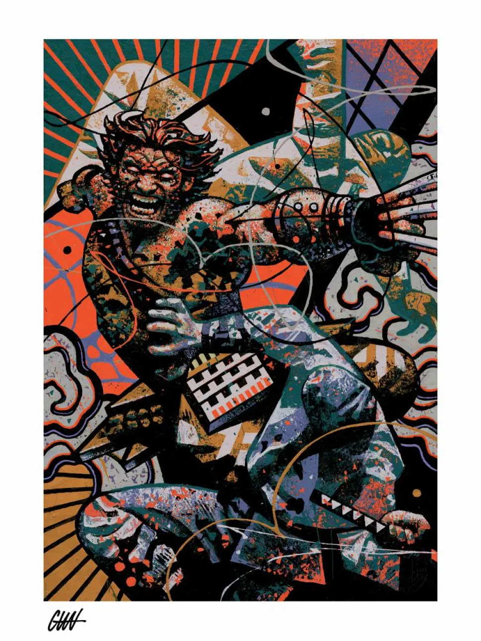 X-Men - Ronin: The Wolverine Fine Art Print by Gian Galang