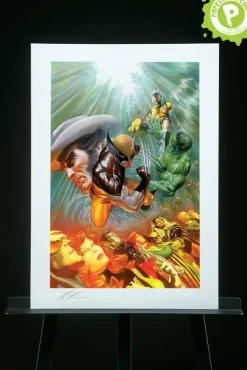 X-Men - The Death of Wolverine Art Print by Alex Ross