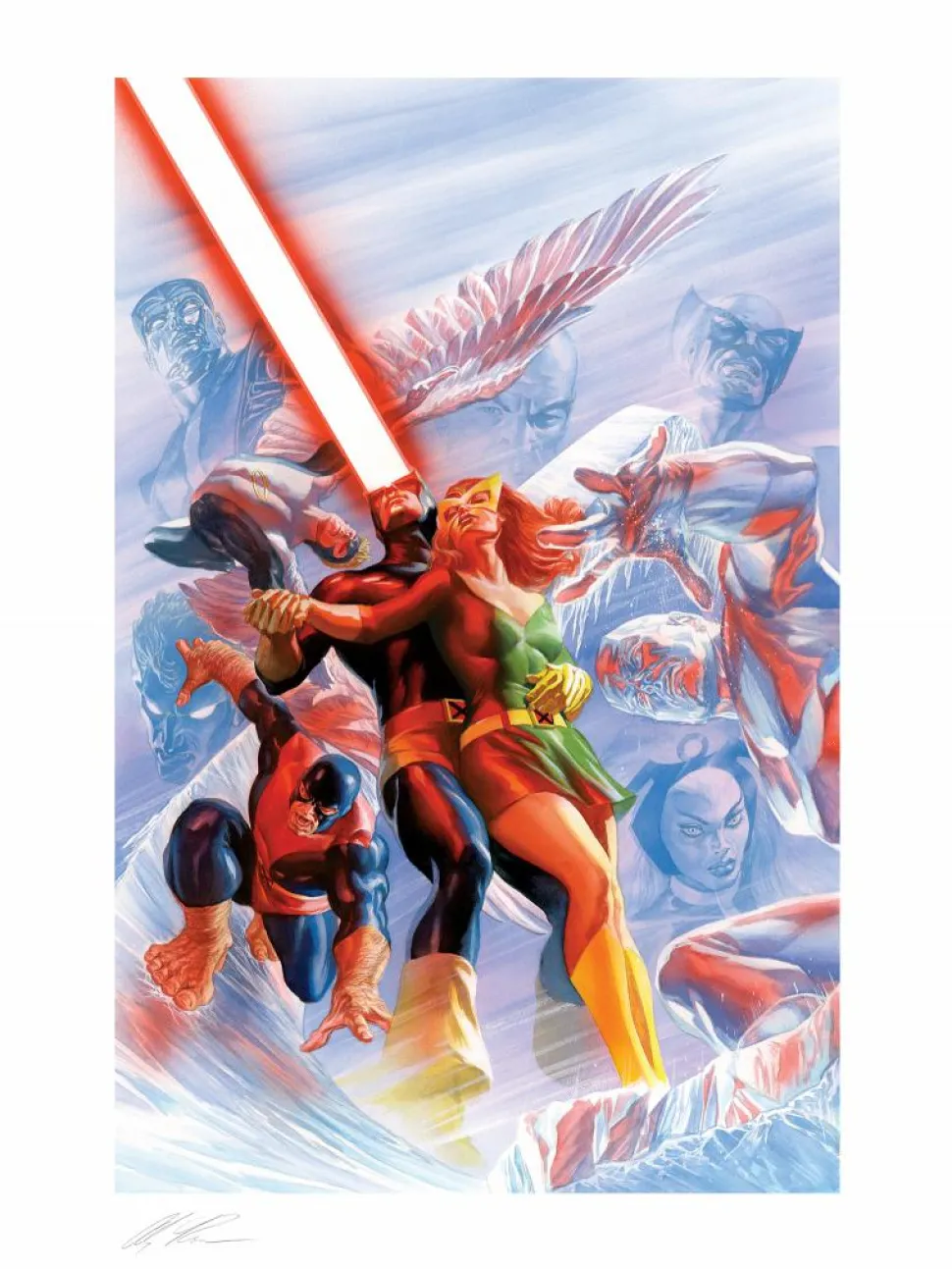 X-Men - Uncanny X-Men Fine Art Print by Alex Ross