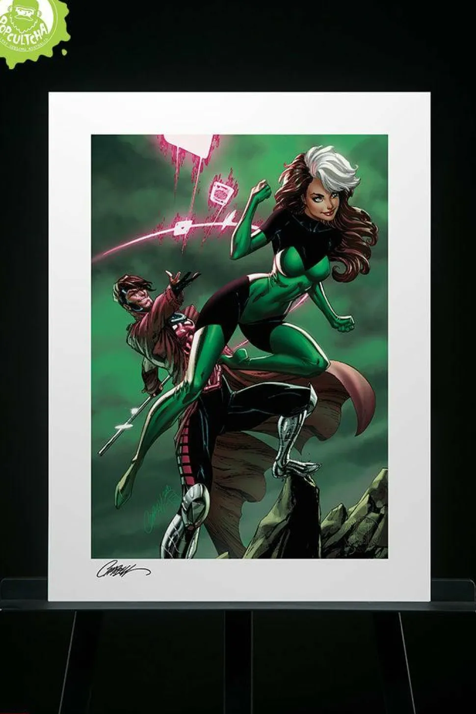 X-Men - Uncanny X-Men: Rogue & Gambit Fine Art Print by J. Scott Campbell & Sabine Rich
