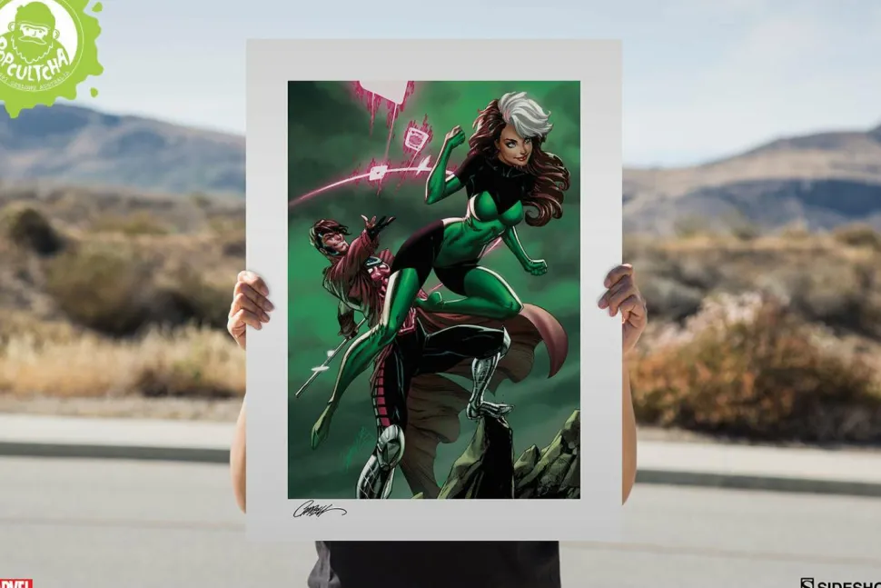 X-Men - Uncanny X-Men: Rogue & Gambit Fine Art Print by J. Scott Campbell & Sabine Rich