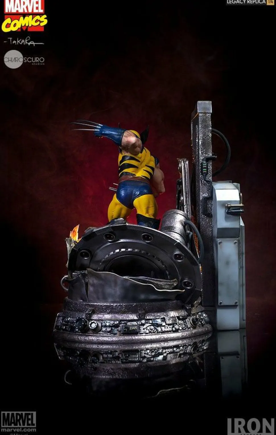 X-Men - Wolverine 1/4 Scale Diorama Statue
