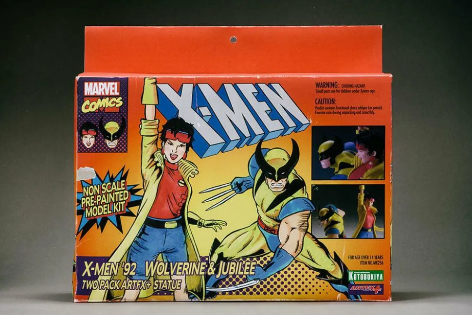 X-Men - Wolverine and Jubilee 1/10th Scale ArtFX Statue (Set of 2)