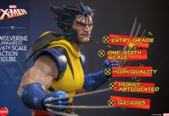 X-Men - Wolverine (Unmasked) 1/6th Scale Action Figure by Hono Studio
