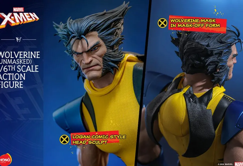 X-Men - Wolverine (Unmasked) 1/6th Scale Action Figure by Hono Studio