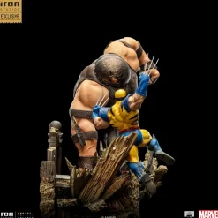 X-Men - Wolverine vs. Juggernaut Deluxe 1/10th Scale Diorama Statue (Iron Studios Exclusive)