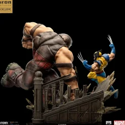 X-Men - Wolverine vs. Juggernaut Deluxe 1/10th Scale Diorama Statue (Iron Studios Exclusive)
