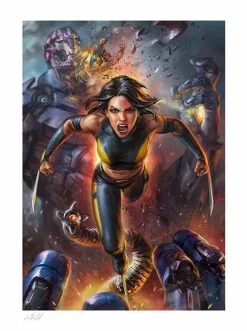 X-Men - X-23 Fine Art Print by Ian MacDonald