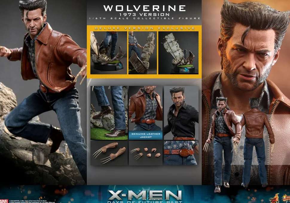 X-Men: Days of Future Past - Wolverine 1973 Version Deluxe 1/6th Scale Hot Toys Action Figure