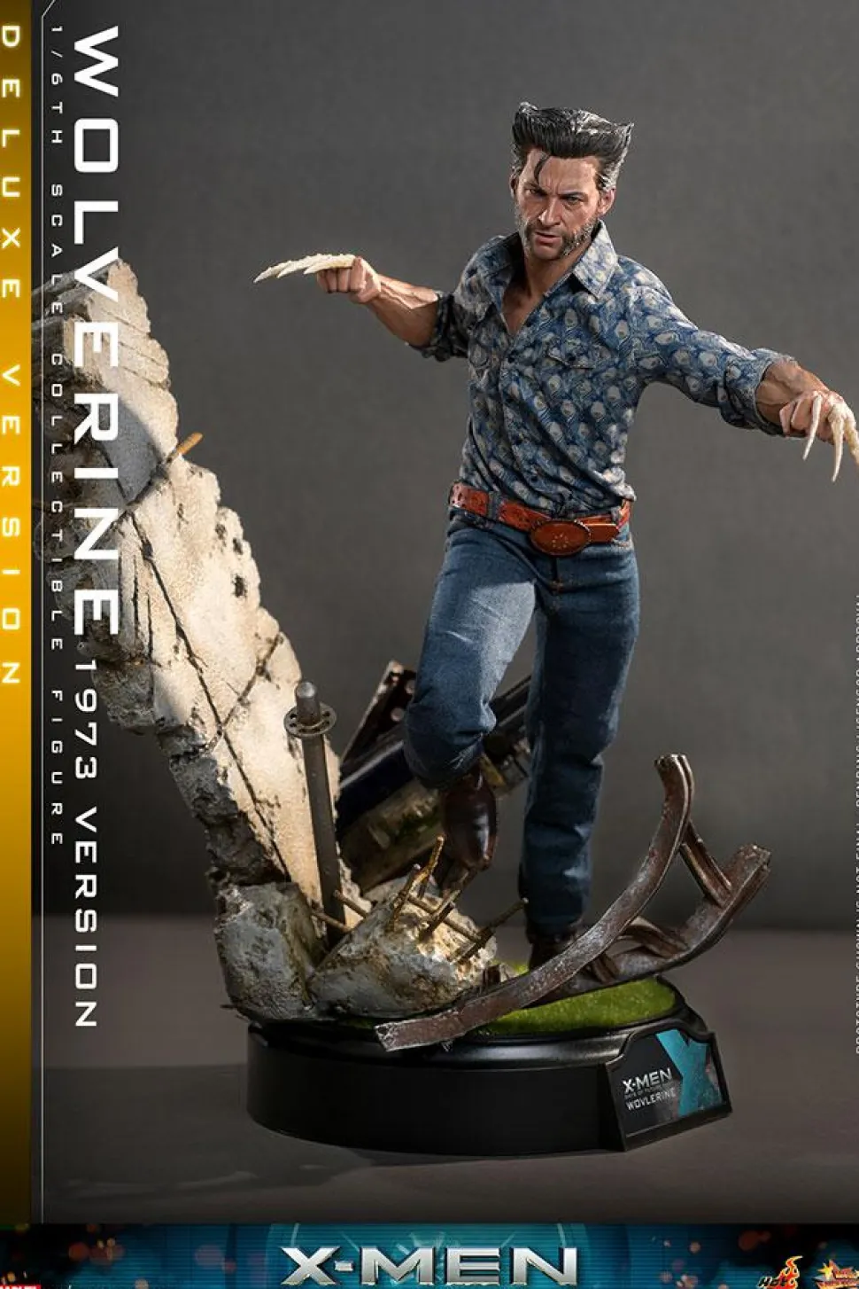 X-Men: Days of Future Past - Wolverine 1973 Version Deluxe 1/6th Scale Hot Toys Action Figure