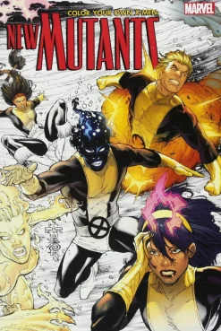 X-Men: New Mutants - Colour Your Own X-Men: New Mutants Paperback