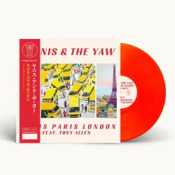 Yannis & The Yaw - Lagos Paris London LP Vinyl Record (Transparent Red Coloured Vinyl)