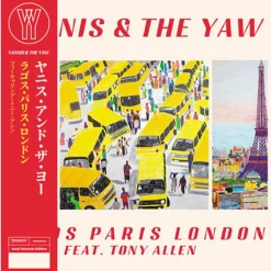 Yannis & The Yaw - Lagos Paris London LP Vinyl Record (Transparent Red Coloured Vinyl)