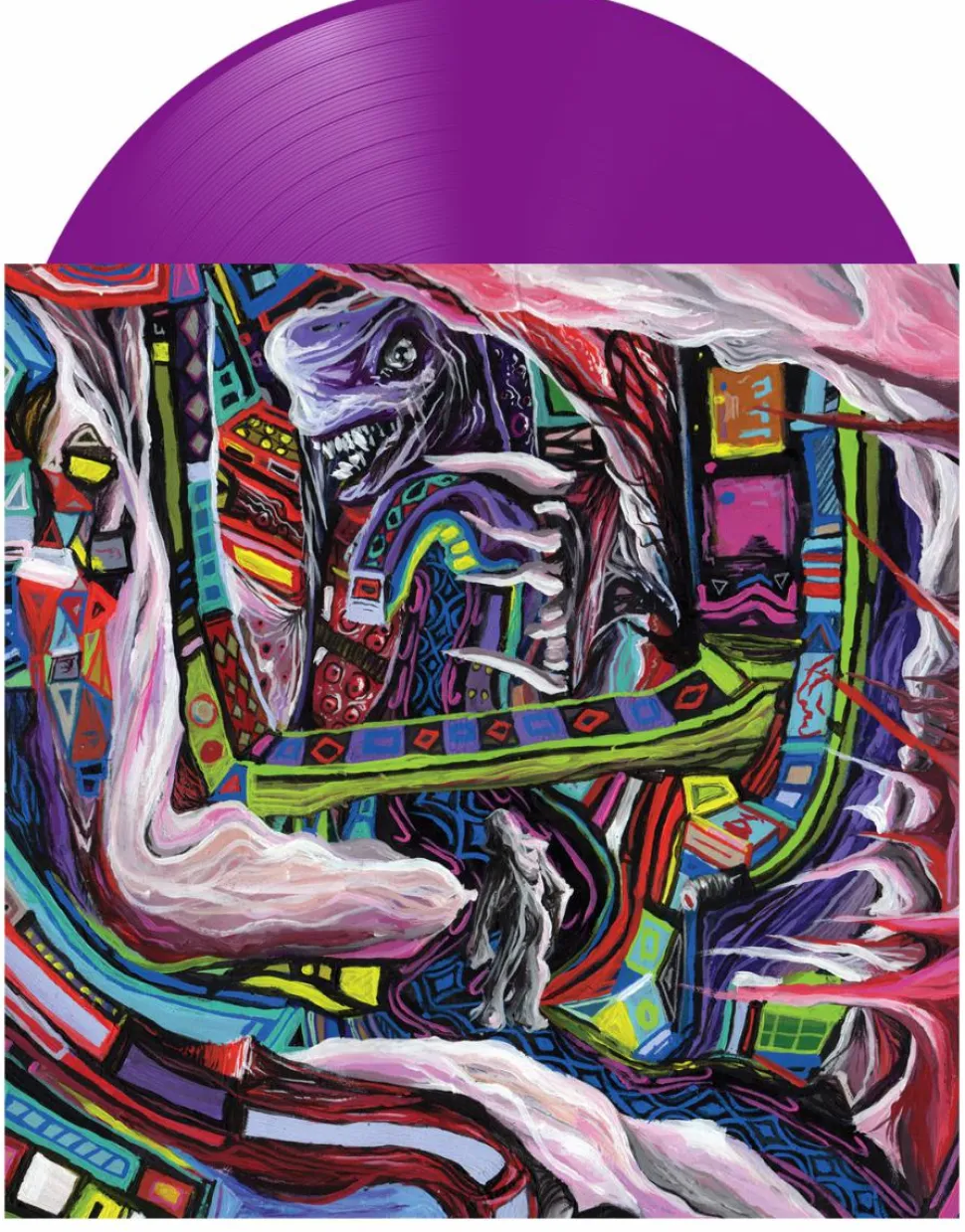 Yautja - The Lurch LP Vinyl Record (Transparent Neon Violet Coloured Vinyl)