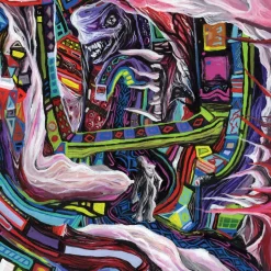 Yautja - The Lurch LP Vinyl Record (Transparent Neon Violet Coloured Vinyl)