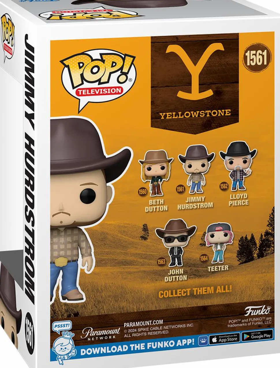 Yellowstone - Jimmy Hurdstrom Pop! Vinyl Figure