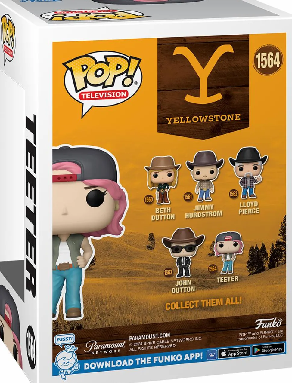 Yellowstone - Teeter Pop! Vinyl Figure