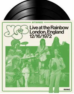 Yes - Live At The Rainbow, London, England 12/16/1972 3xLP Vinyl Record (2025 Record Store Day Exclusive)