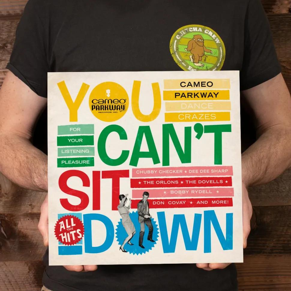 You Can't Sit Down: Cameo Parkway Dance Crazes 1958-1964 2xLP Vinyl Record (2021 Record Store Day Exclusive Yellow Coloured Vinyl)