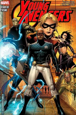 Young Avengers - Young Avengers By Heinberg & Cheung Omnibus Hardcover Book (DM Variant Cover)