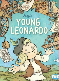 Young Leonardo by William Augel Hardcover Book