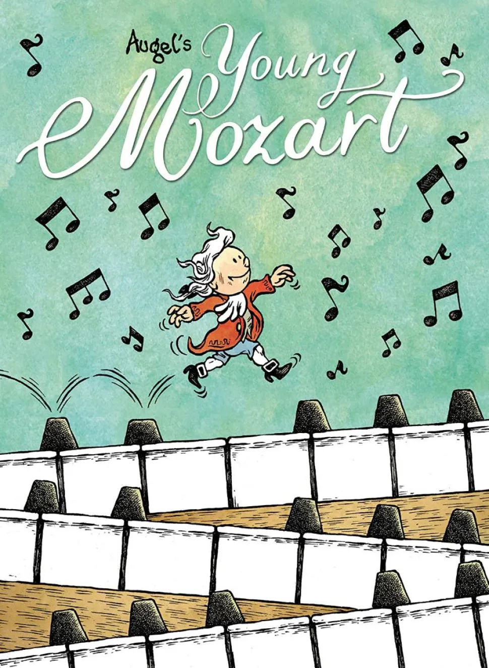 Young Mozart by William Augel Hardcover Book
