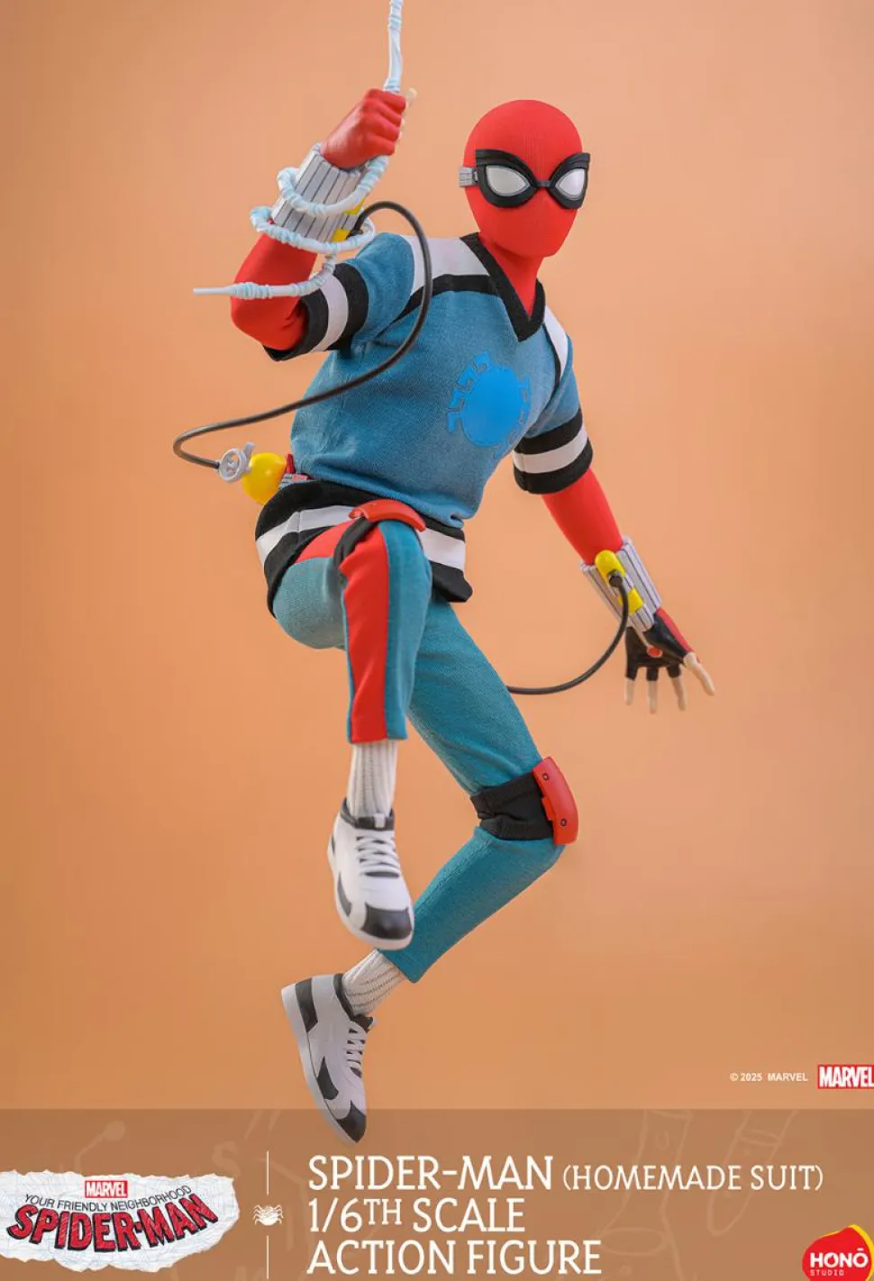 Your Friendly Neighborhood Spider-Man (2025) - Spider-Man (Homemade Suit) 1/6th Scale Action Figure by Hono Studio
