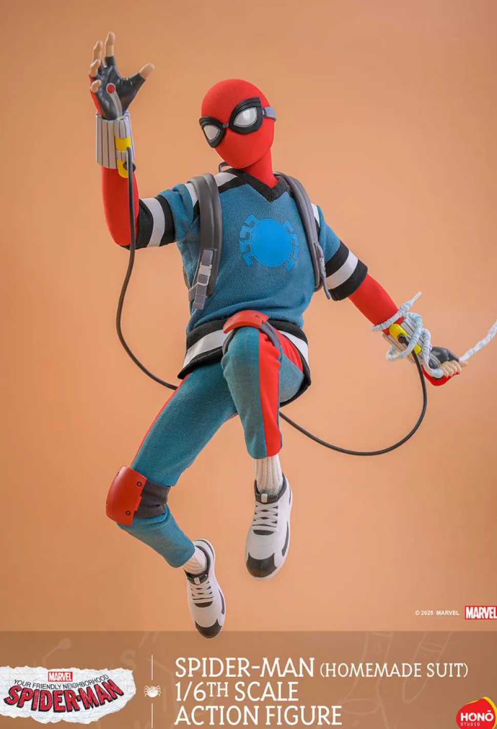 Your Friendly Neighborhood Spider-Man (2025) - Spider-Man (Homemade Suit) 1/6th Scale Action Figure by Hono Studio