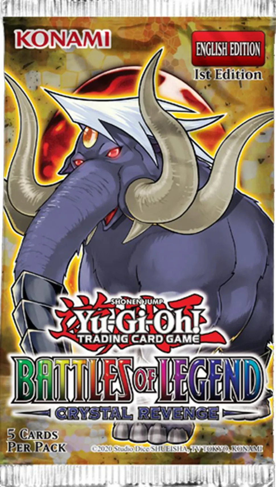 Yu-Gi-Oh! - Battles of Legend: Crystal Revenge Booster Pack (5 Cards)