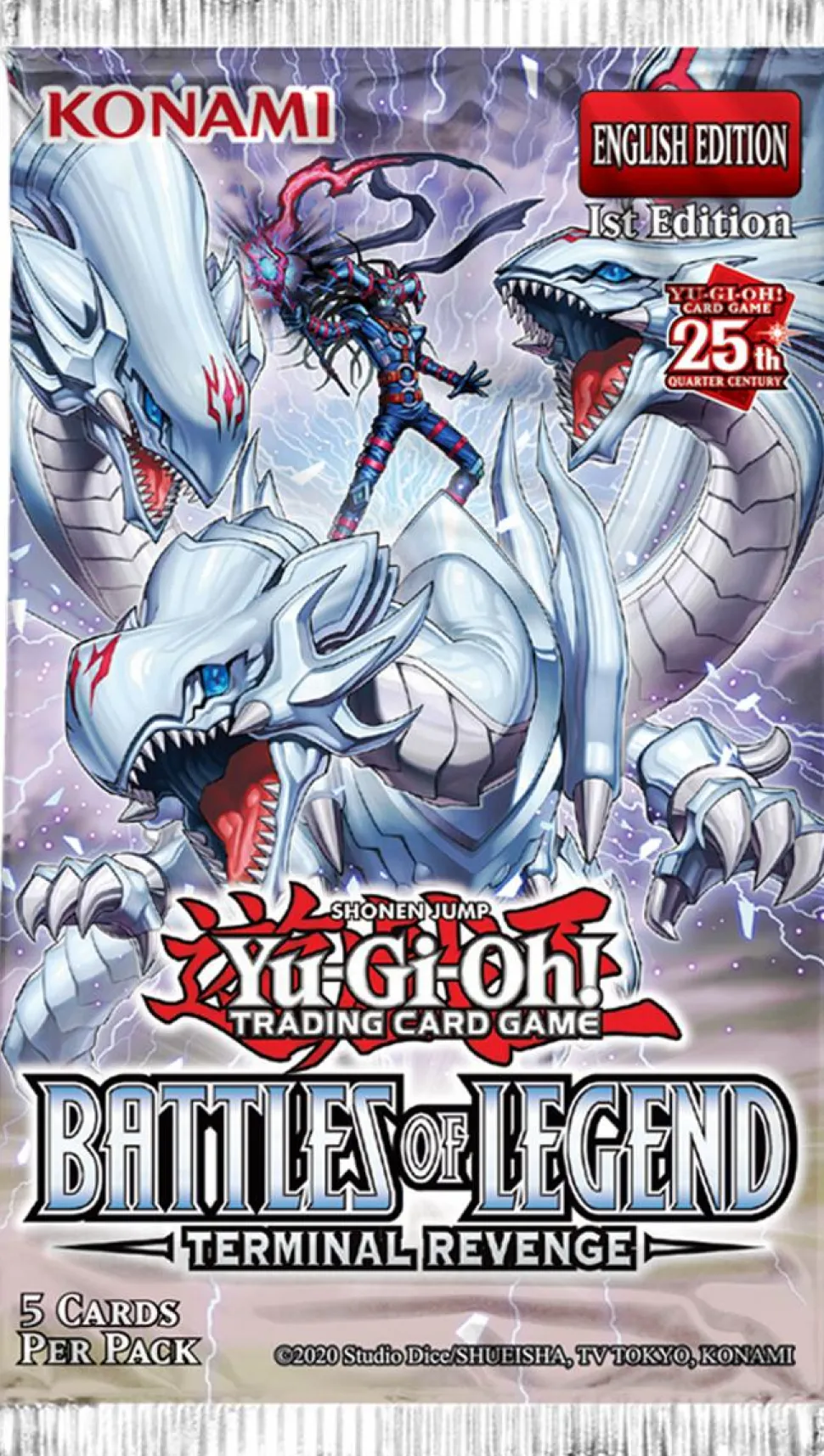Yu-Gi-Oh! - Battles of Legend: Terminal Revenge Booster Pack (5 Cards)