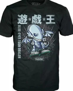 Yu-Gi-Oh! - Blue Eyes Toon Dragon Metallic Pop! Vinyl Figure & T-Shirt Box Set