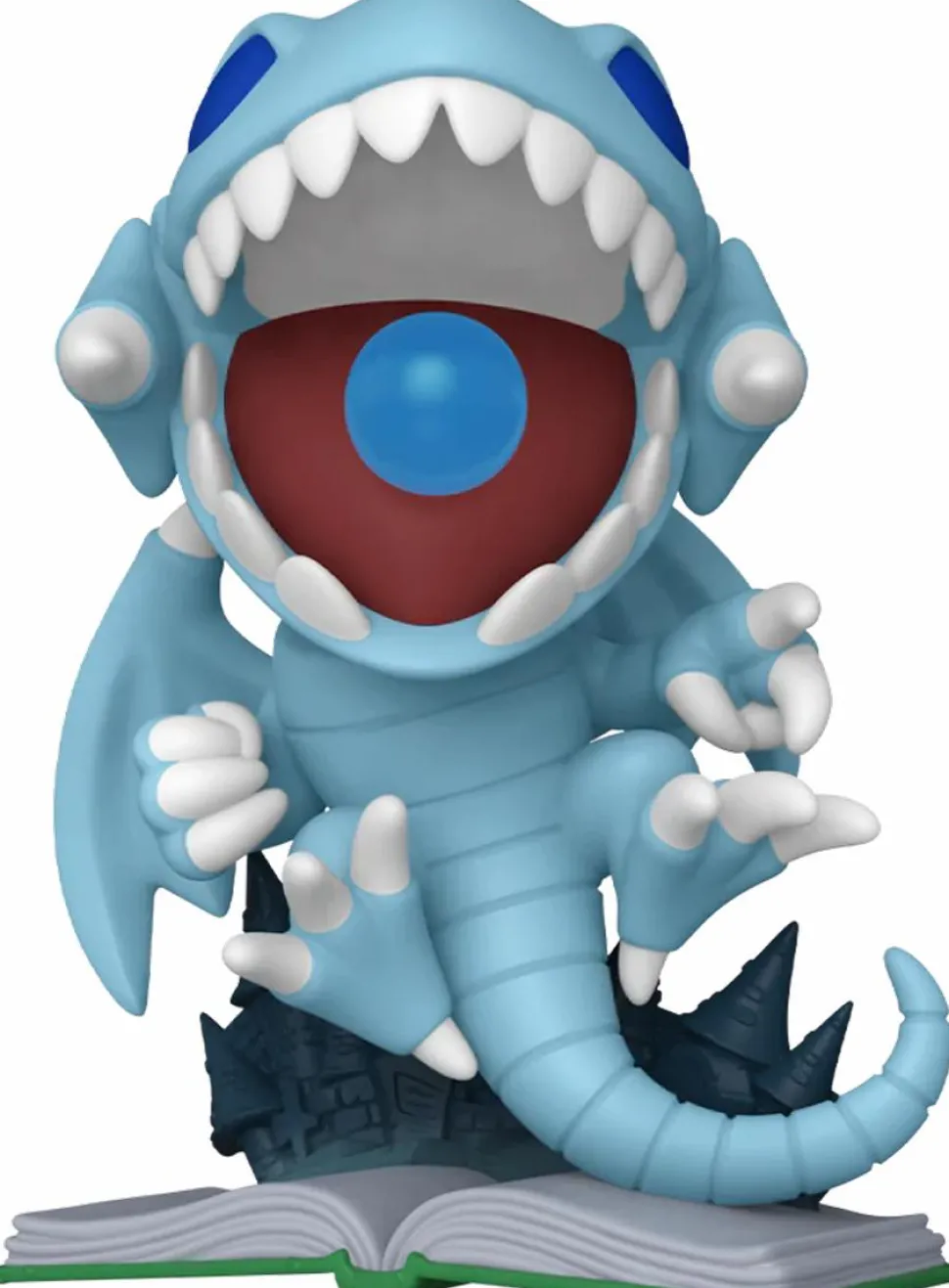 Yu-Gi-Oh! - Blue Eyes Toon Dragon Glow-in-the-Dark Super Sized 6" Pop! Vinyl Figure