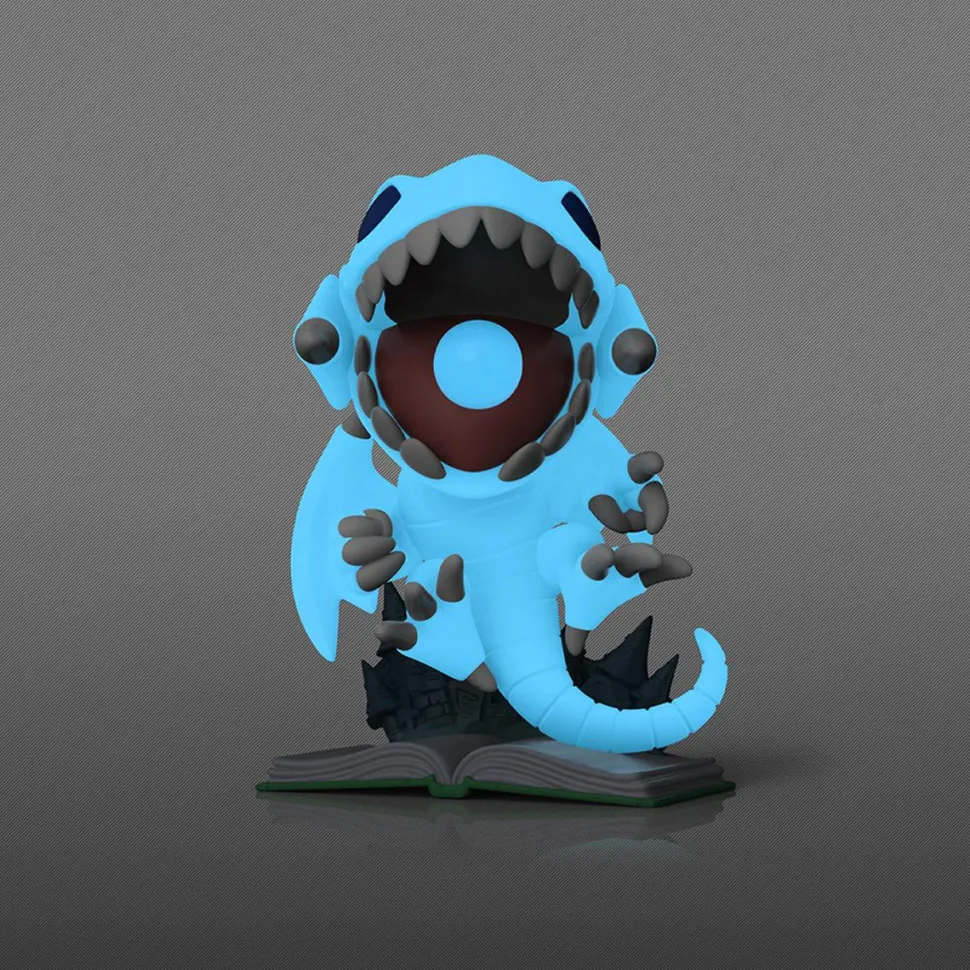 Yu-Gi-Oh! - Blue Eyes Toon Dragon Glow-in-the-Dark Super Sized 6" Pop! Vinyl Figure