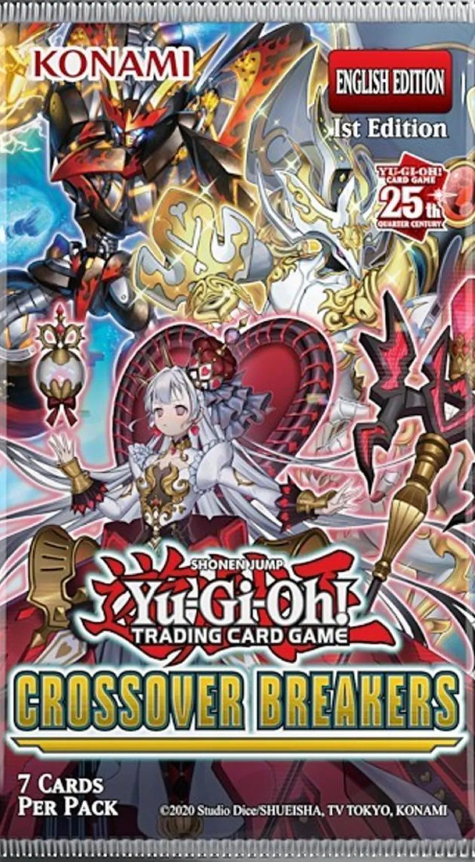 Yu-Gi-Oh! - Crossover Breakers Booster Pack (7 Cards)
