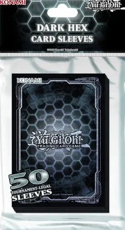 Yu-Gi-Oh! - Dark Hex Protector Card Sleeves (50 Count)